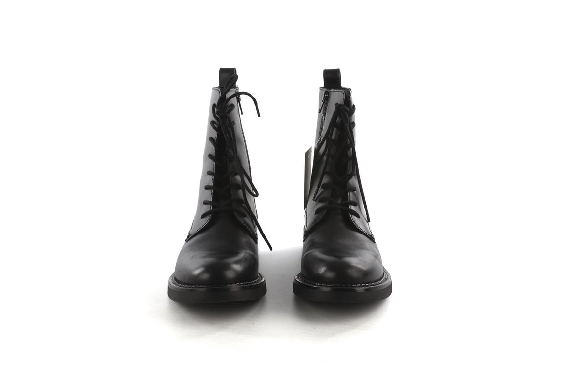 Geox Black Leather Boots EU 39 UK 6 US 9