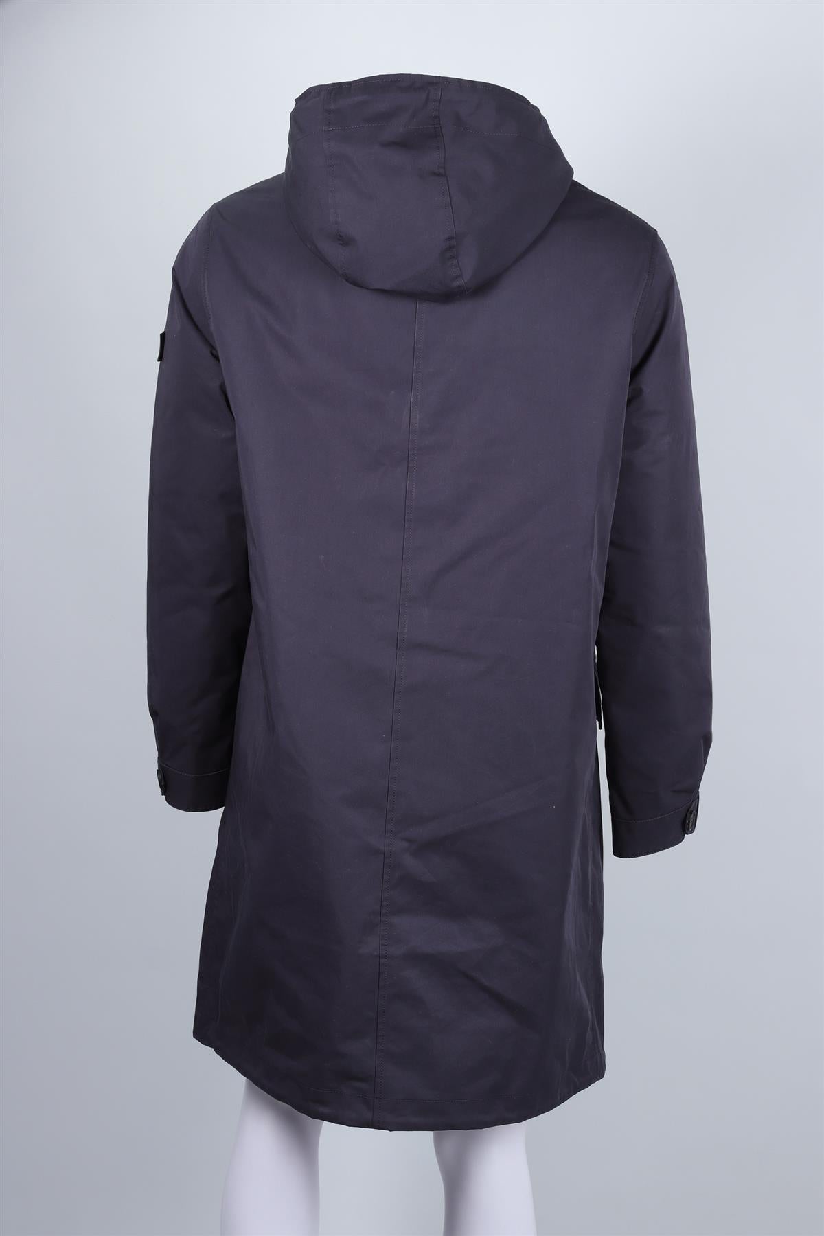 ARMY BY YVES SALOMON NAVY MEN'S COTTON COAT IT 48 UK/US CHEST 38