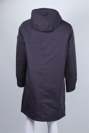 ARMY BY YVES SALOMON NAVY MEN'S COTTON COAT IT 48 UK/US CHEST 38