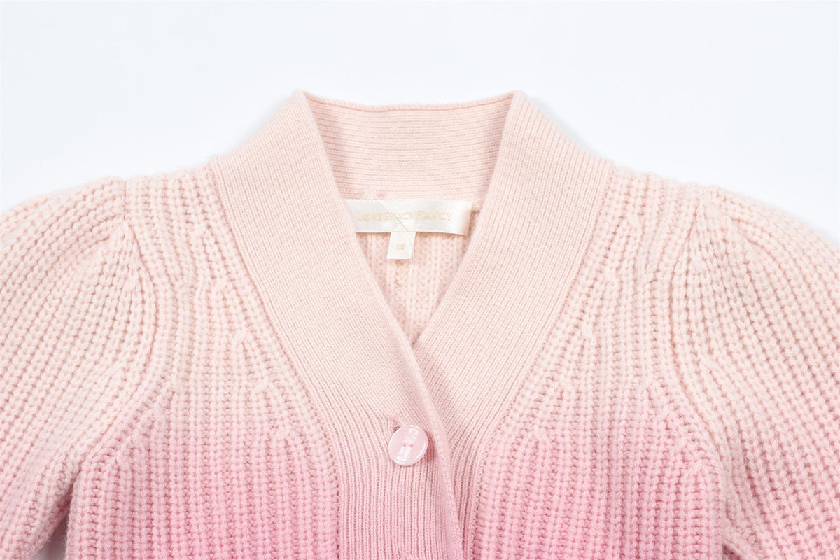 LOVESHACKFANCY PINK KIDS GIRLS CARDIGAN 4-5 YEARS