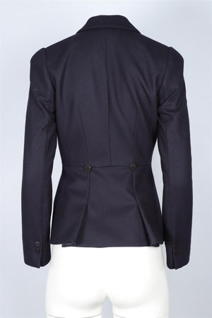 CEFINN NAVY WOOL BLAZER UK 6