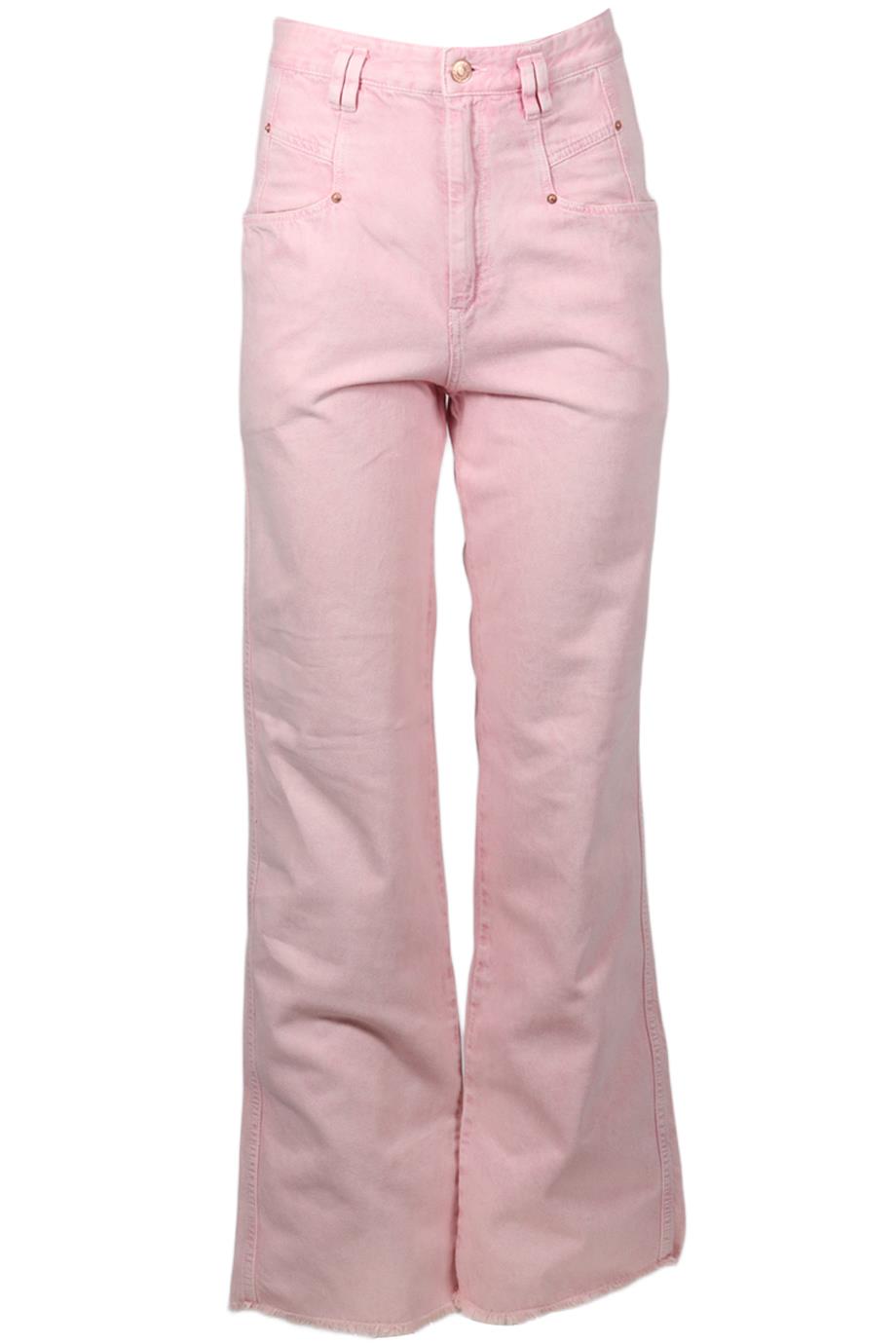 ISABEL MARANT HIGH LEG STRAIGHT LEG JEANS FR 36 UK 8