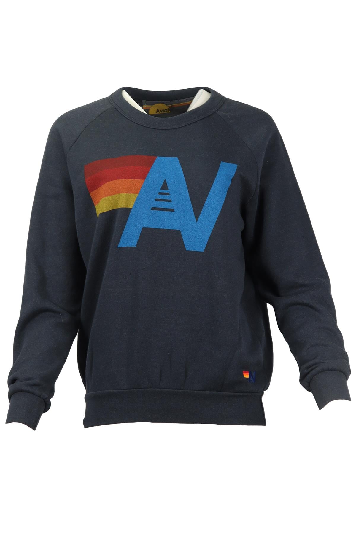 AVIATOR NATION COTTON BLEND SWEATSHIRT SMALL