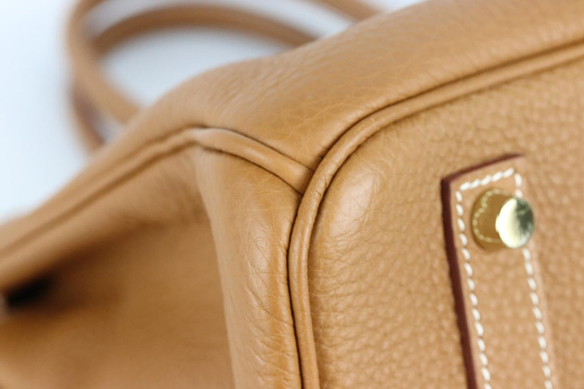 HERMÈS 2012 BIRKIN 35CM VEAU TOGO LEATHER BAG