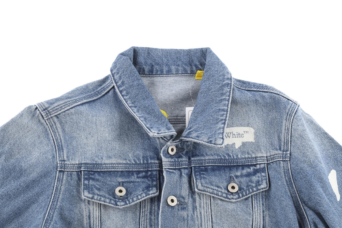 OFF-WHITE BLUE KIDS BOYS JACKET 12 YEARS