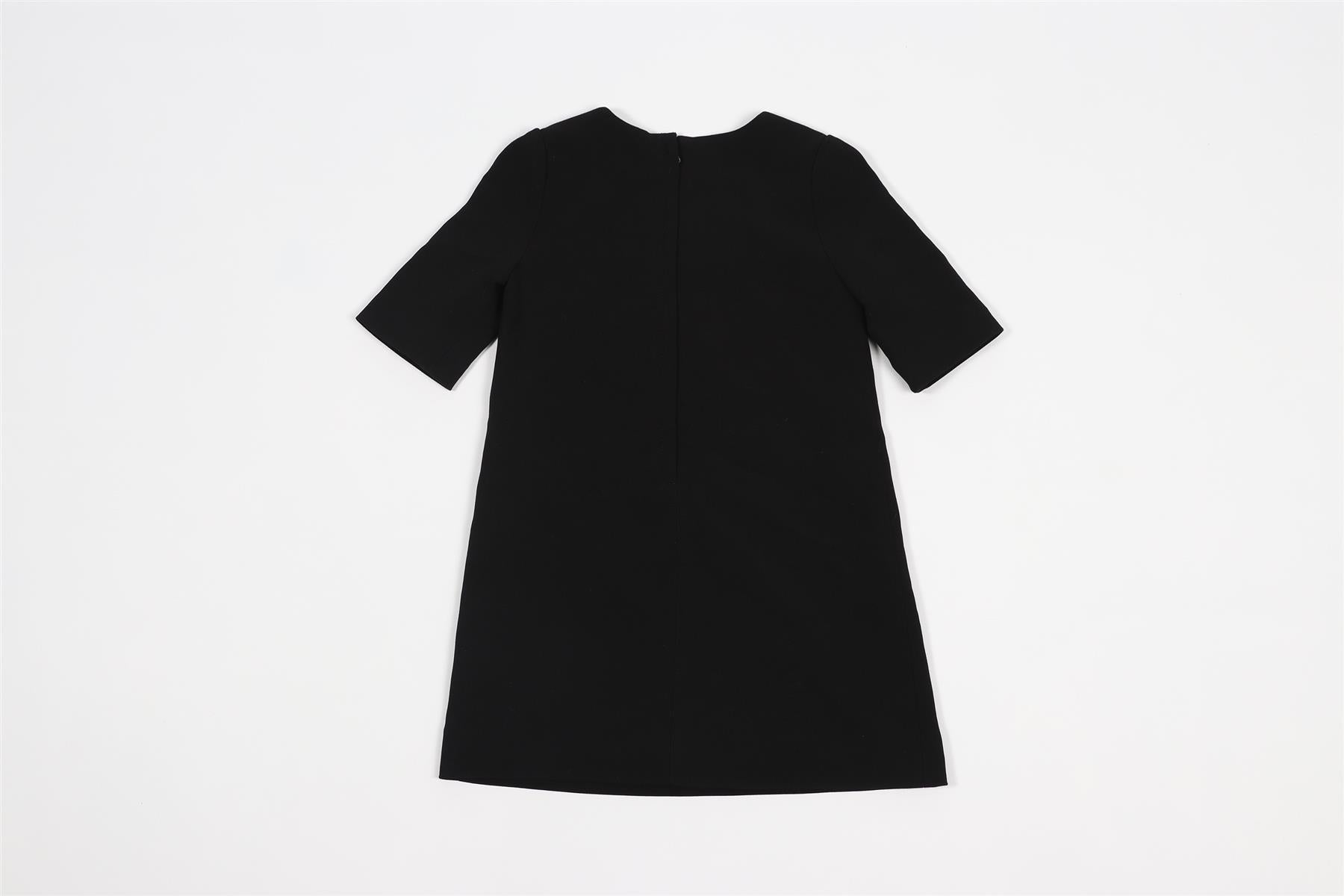 DOLCE & GABBANA BLACK KIDS GIRLS CREPE DRESS 3 YEARS