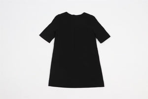 DOLCE & GABBANA BLACK KIDS GIRLS CREPE DRESS 3 YEARS