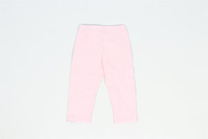 CHIARA FERRAGNI PINK BABY GIRLS COTTON LEGGINGS 18 MONTHS