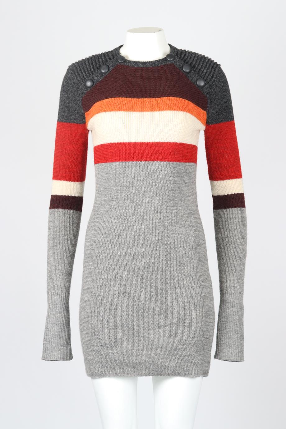 ISABEL MARANT ÉTOILE WOOL MINI DRESS FR 40 UK 12