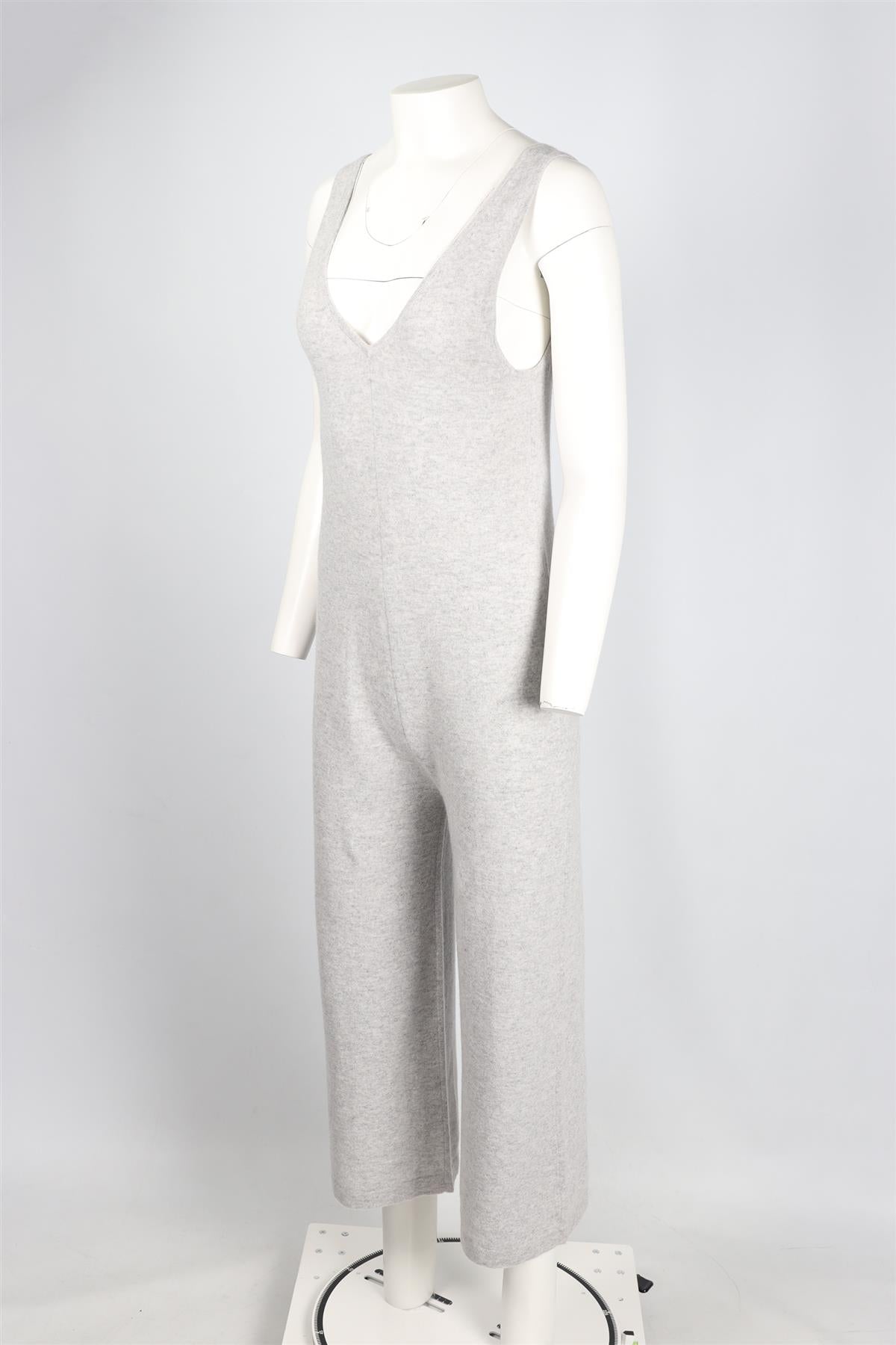 NAKED CASHMERE GREY CASHMERE JUMPSUIT XSMALL-SMALL