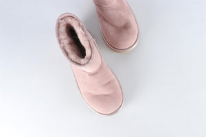 UGG AUSTRALIA PINK KIDS GIRLS SUEDE BOOTS EU 35 UK 2 US 3