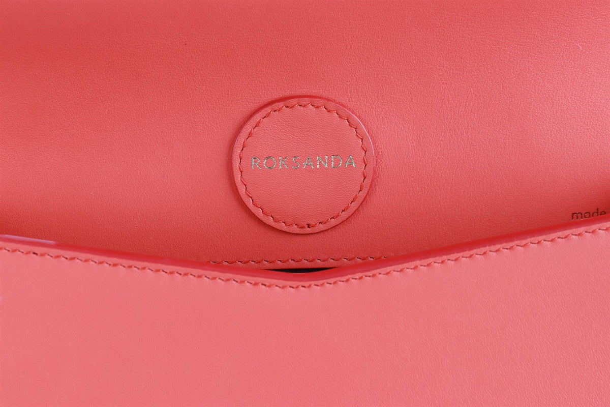 ROKSANDA ORANGE DIA LEATHER SHOULDER BAG