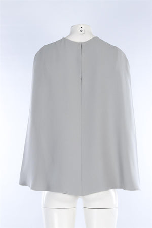 VALENTINO BLUE SILK TOP IT 42 UK 10