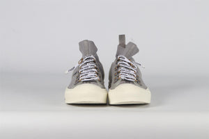 CHRISTIAN DIOR GREY WALK'N'DIOR MACROCANNAGE KNIT SNEAKERS EU 38.5 UK 5.5 US 8.5