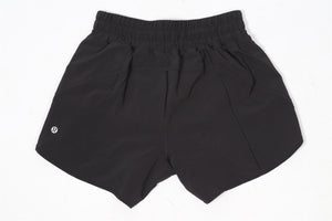 LULULEMON BLACK JERSEY SHORTS US 6 UK 10