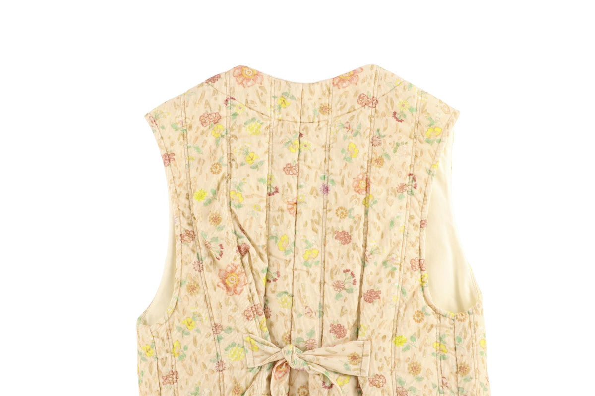 FORTE FORTE MULTI COTTON WAISTCOAT UK 6