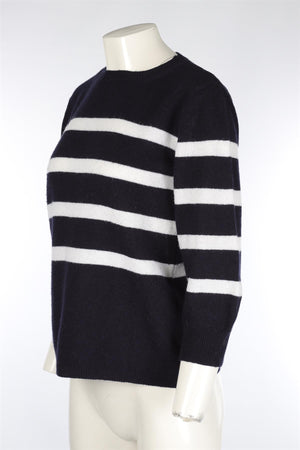 A.P.C. NAVY WOOL SWEATER SMALL