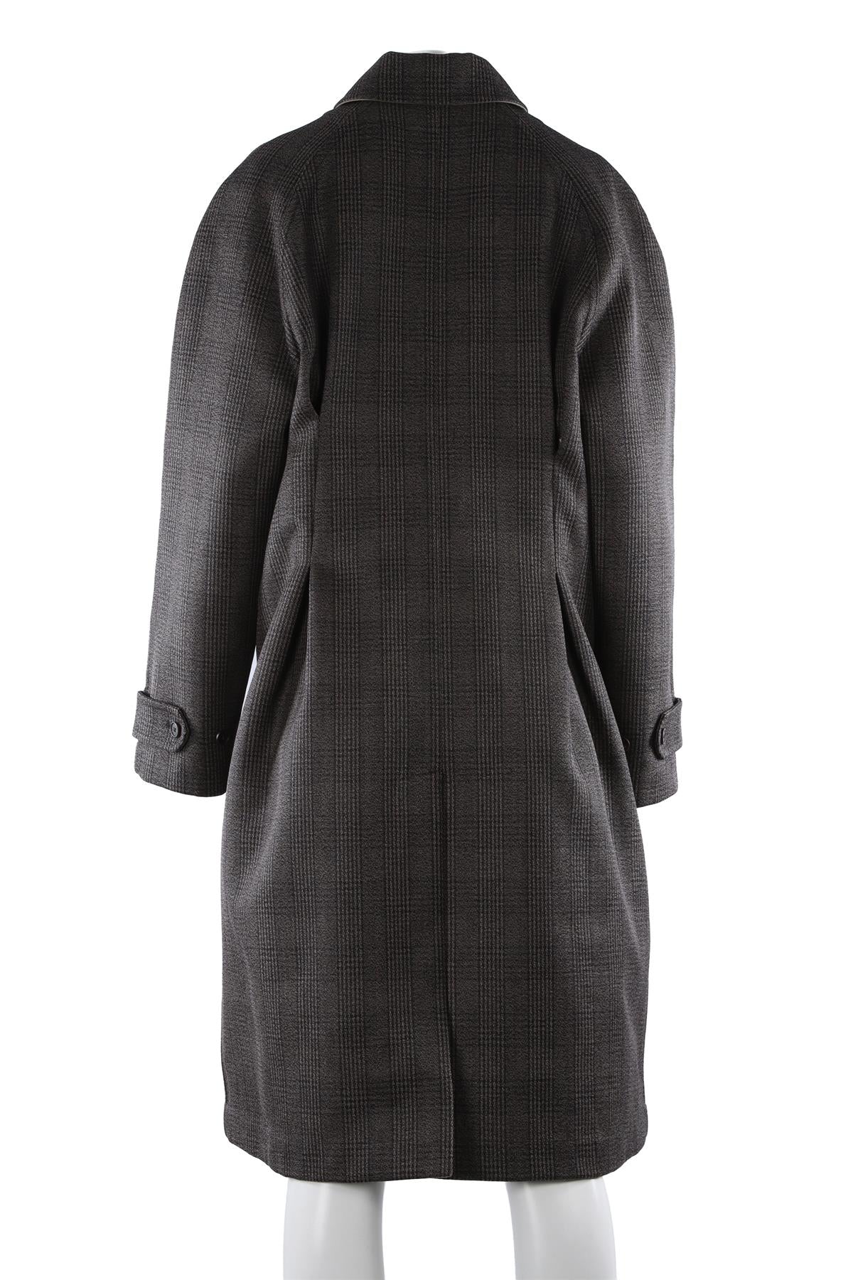 GREY MEN'S PALO WOOL COAT