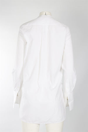 CELINE WHITE COTTON SHIRT FR 38 UK 10