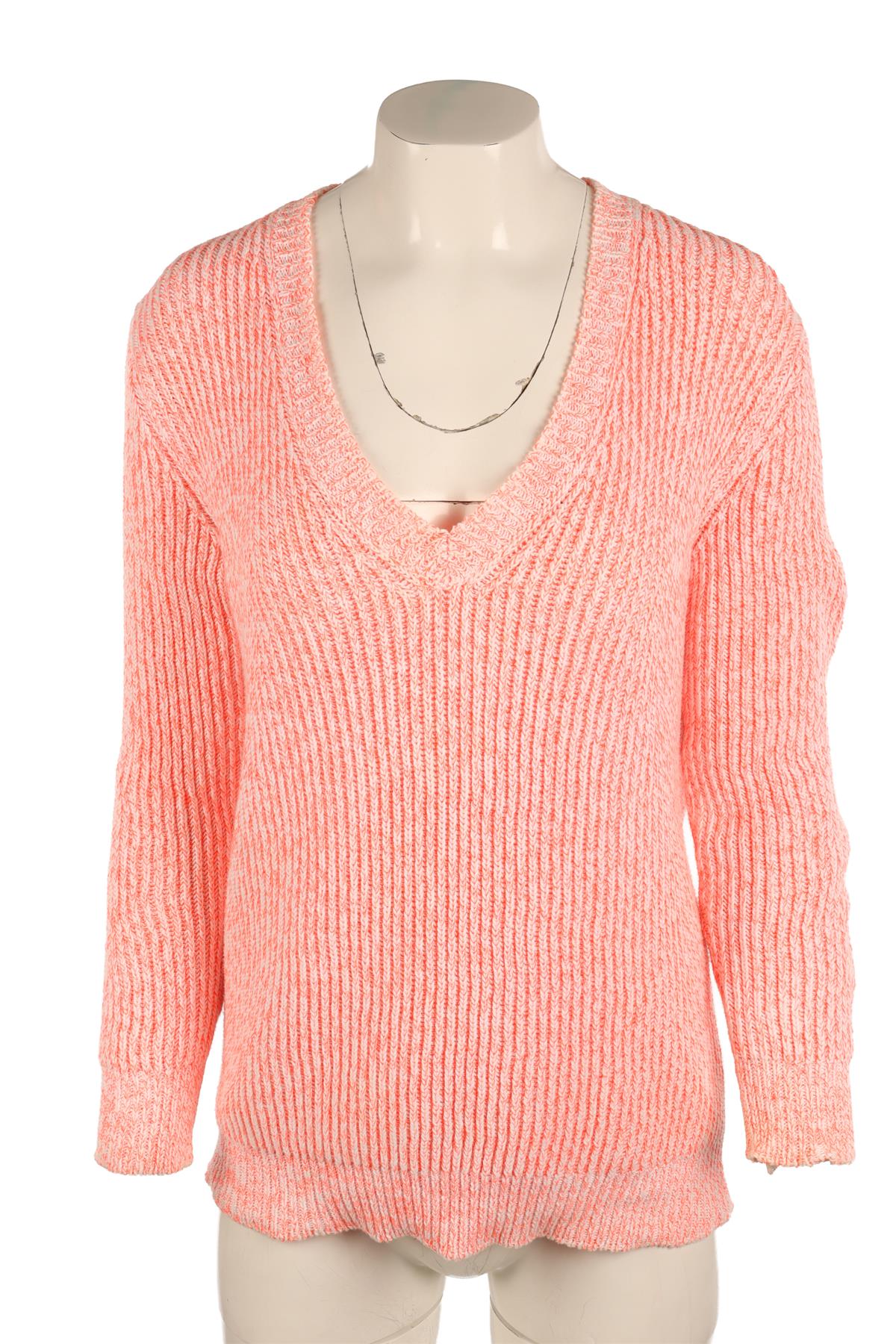 STELLA MCCARTNEY ORANGE COTTON SWEATER IT 38 UK 6