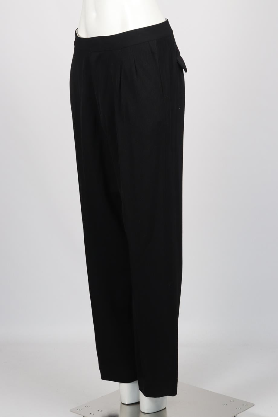 BASSIKE WOOL WIDE LEG PANTS MEDIUM
