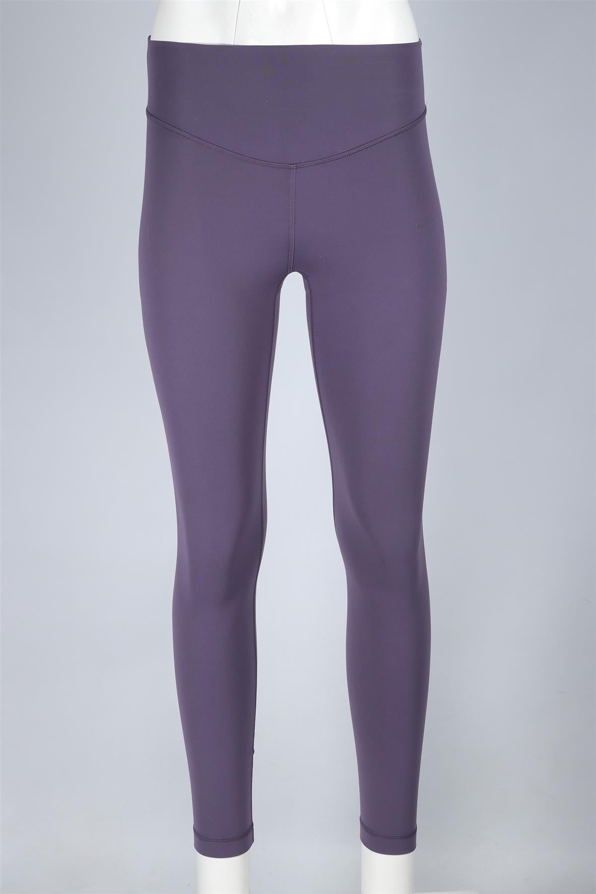 LULULEMON PURPLE JERSEY LEGGINGS UK 6