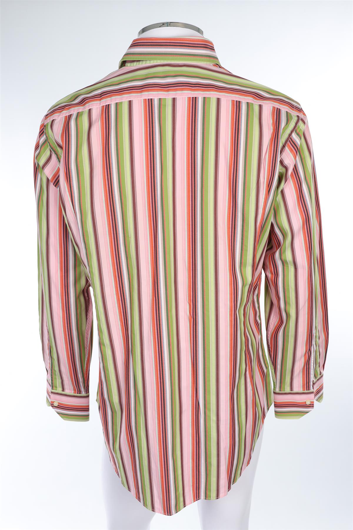 ETRO MULTI MEN'S COTTON SHIRT UK/US 42