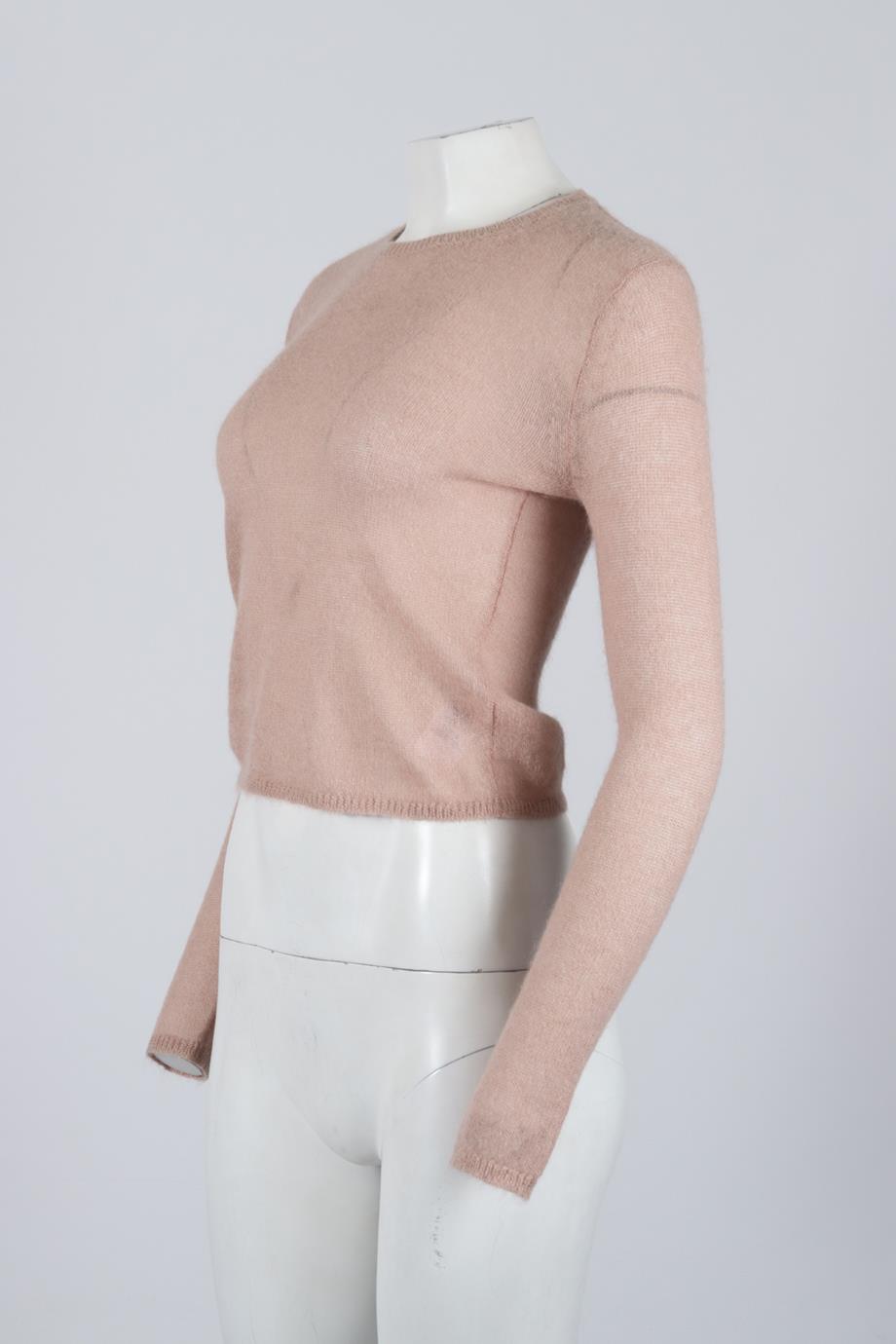 VINCE ALPACA AND MOHAIR BLEND SWEATER SMALL