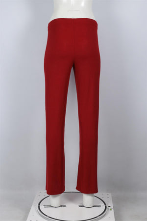 SKIMS RED MODAL PYJAMA BOTTOMS SMALL