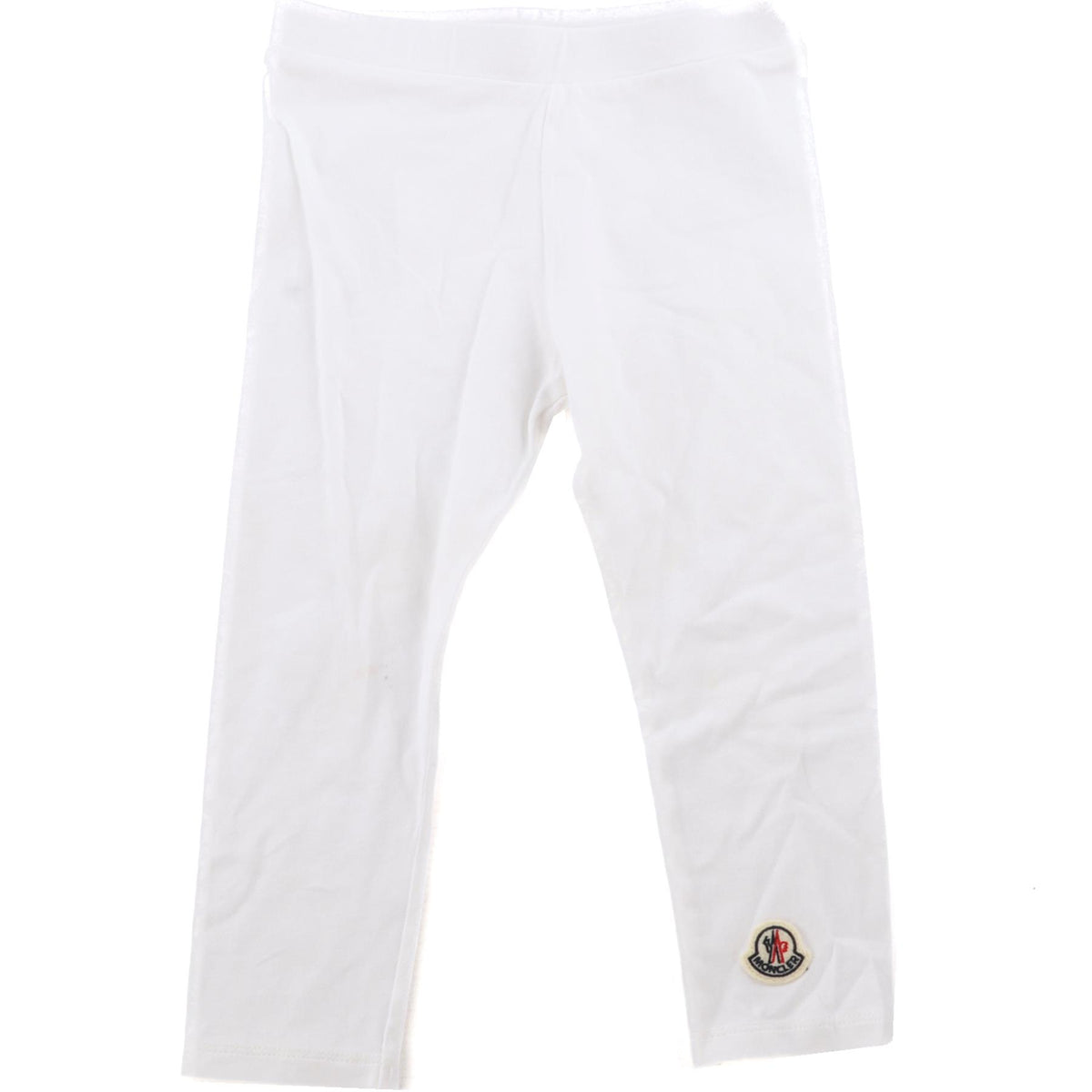 MONCLER WHITE KIDS GIRLS LEGGINGS 2 YEARS