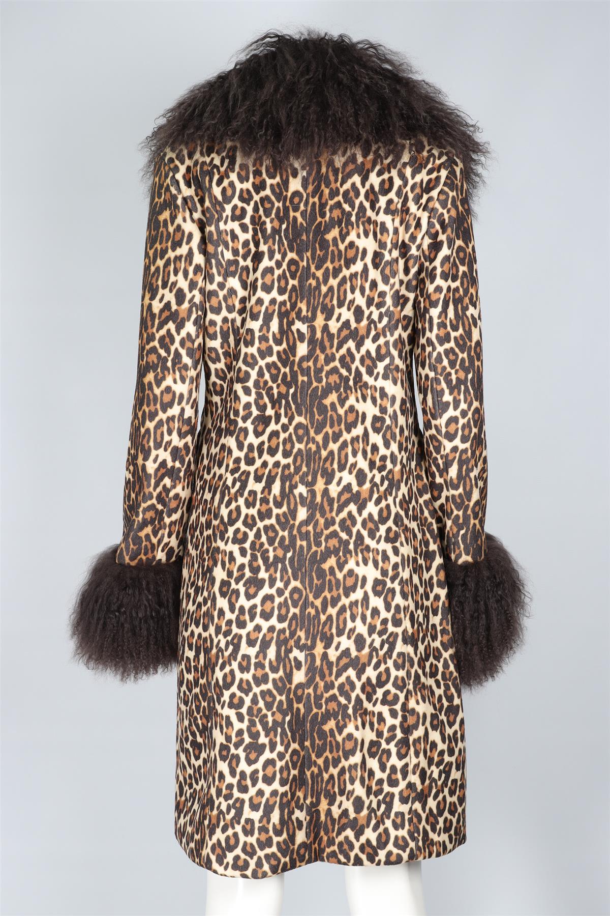 CHARLOTTE SIMONE BROWN COAT SMALL