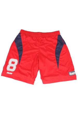 PALACE RED MEN'S JERSEY SHORTS MEDIUM