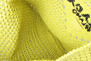 PRADA GREEN RAFFIA TOTE BAG