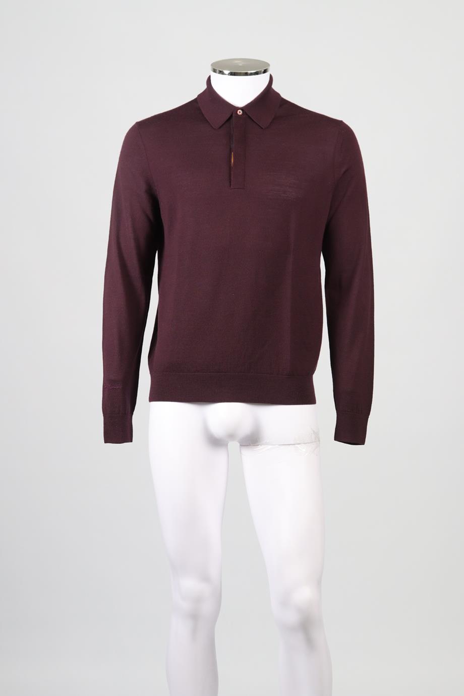 PAUL SMITH MEN'S WOOL SWEATER MEDIUM
