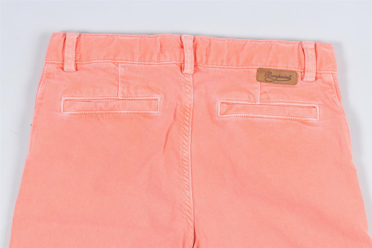 BONPOINT ORANGE KIDS BOY SHORTS 8 YEARS