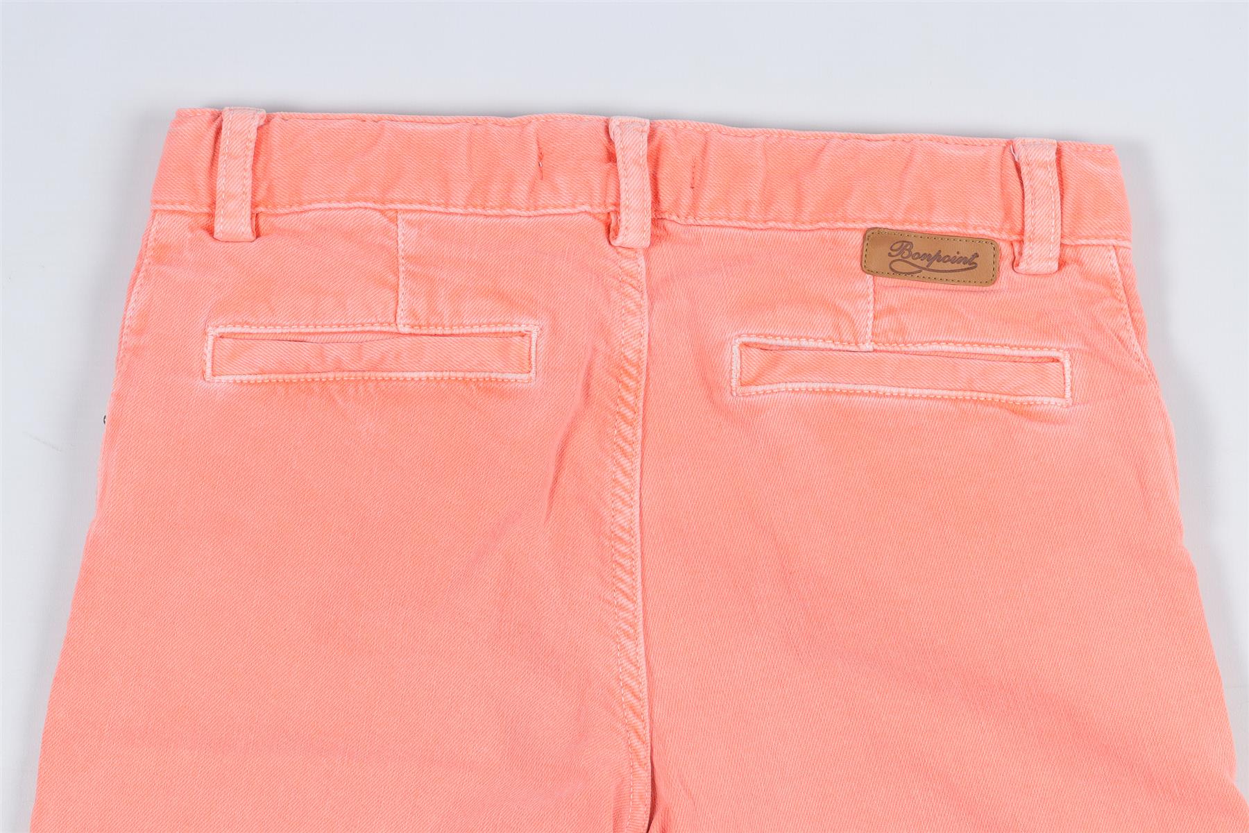 BONPOINT ORANGE KIDS BOY SHORTS 8 YEARS