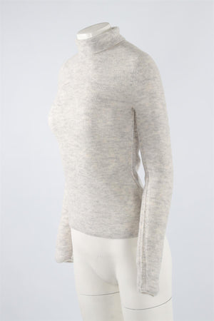 ACNE STUDIOS GREY ALPACA SWEATER XSMALL