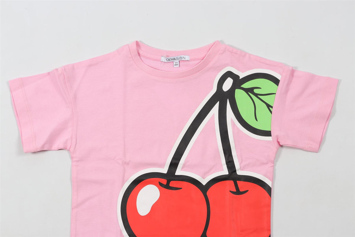 OLIVIA RUBIN PINK KIDS GIRLS T-SHIRT 4-5 YEARS
