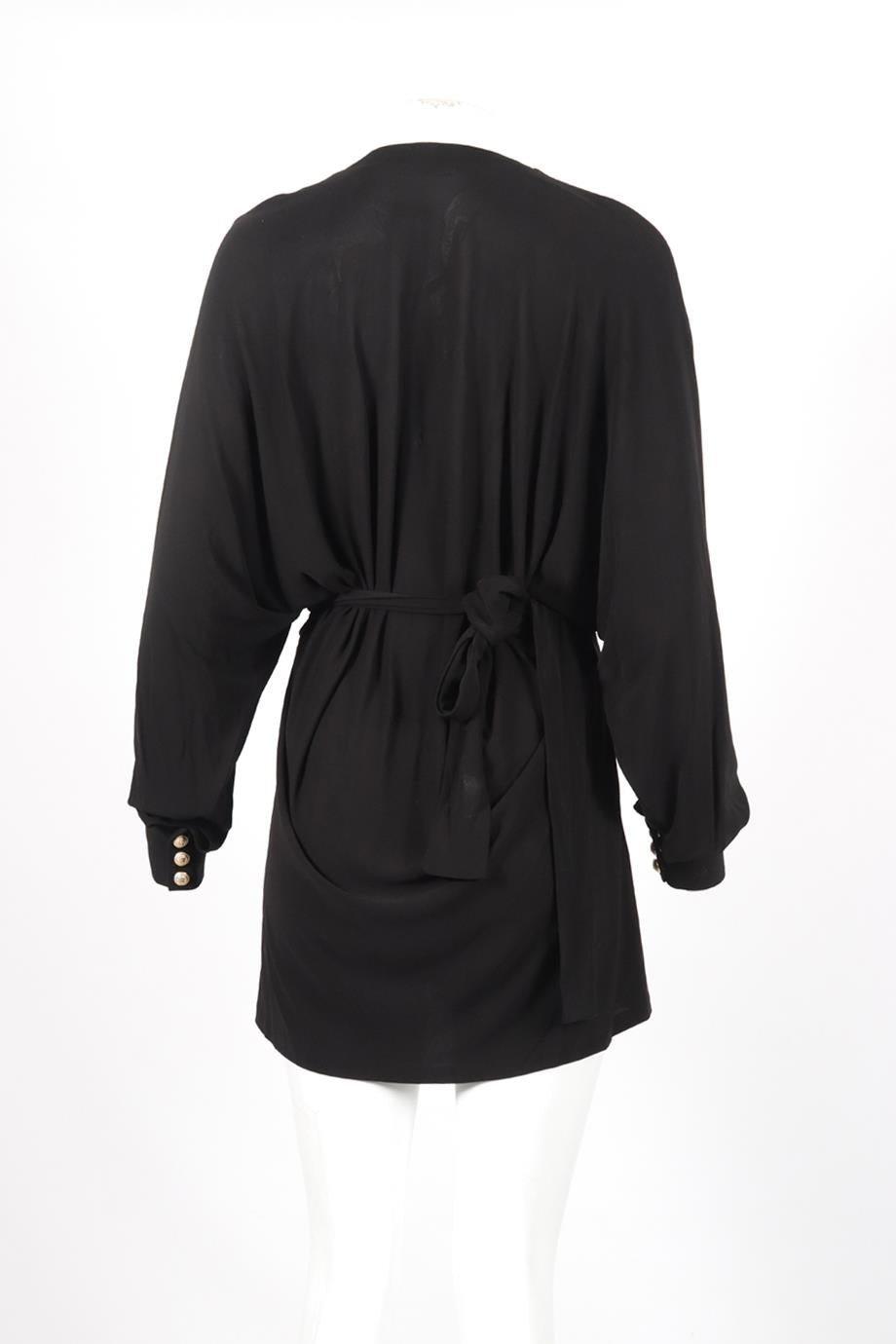 BALMAIN JERSEY MINI DRESS FR 36 UK 8