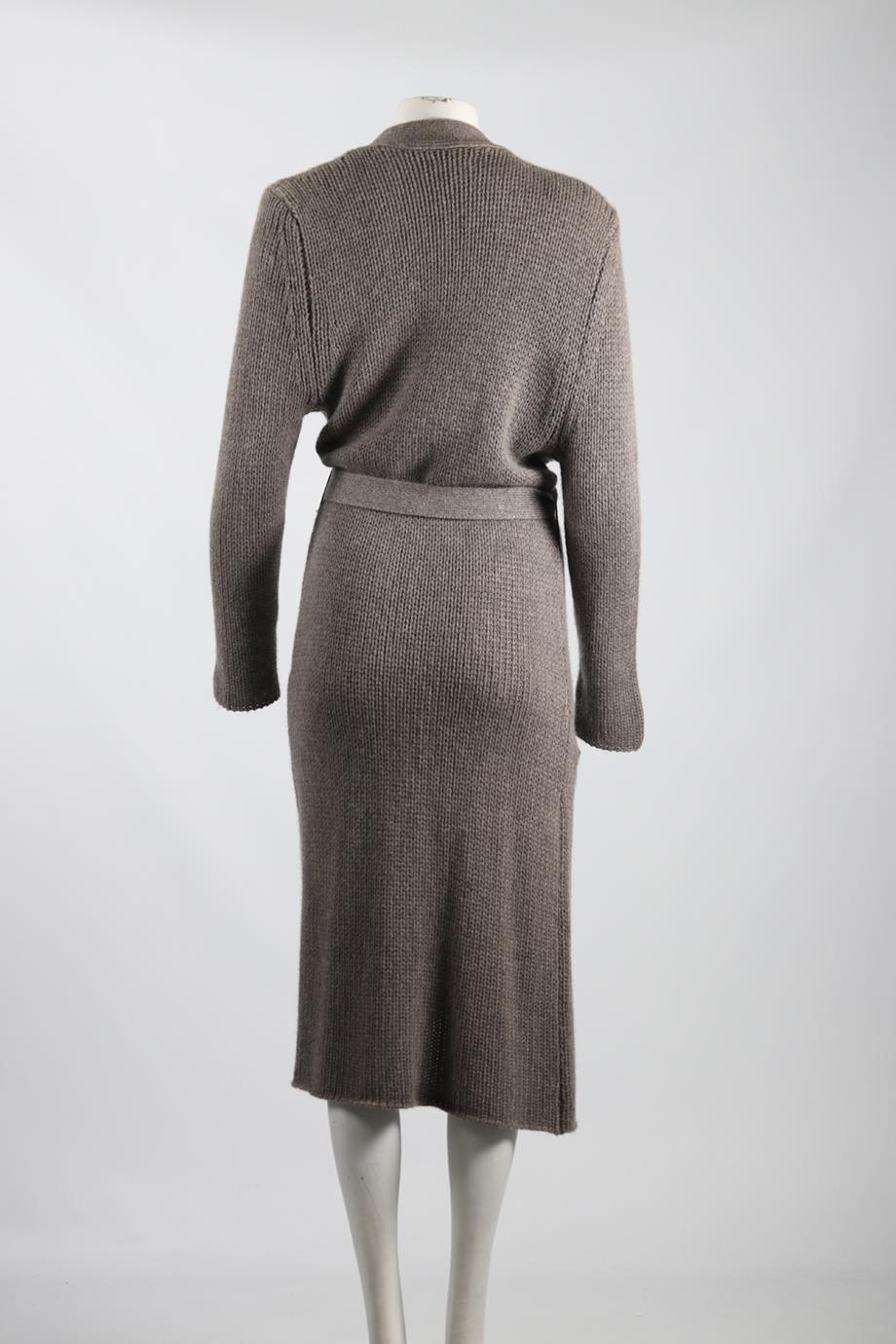 SABLYN BELTED CASHMERE CARDIGAN LARGE