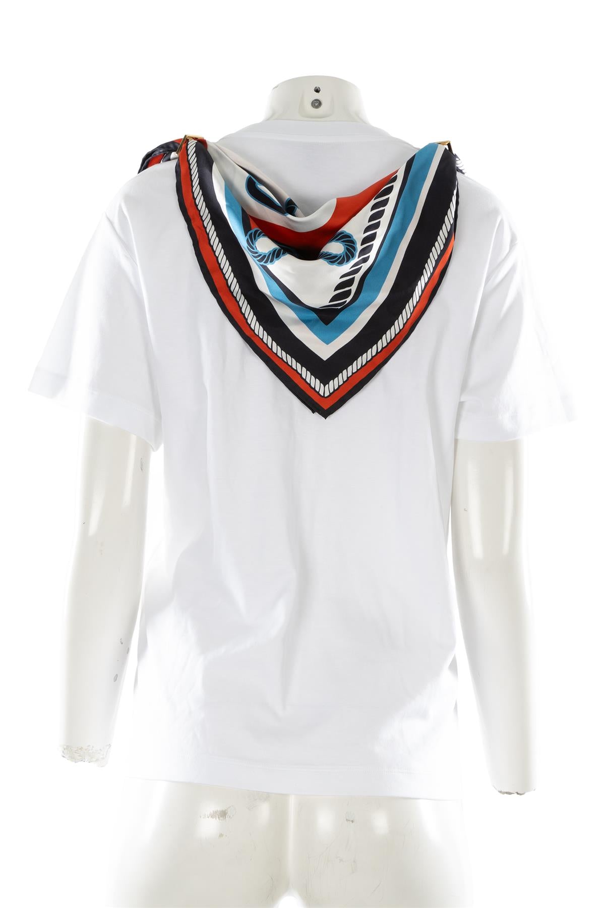 LOUIS VUITTON WHITE COTTON T-SHIRT MEDIUM