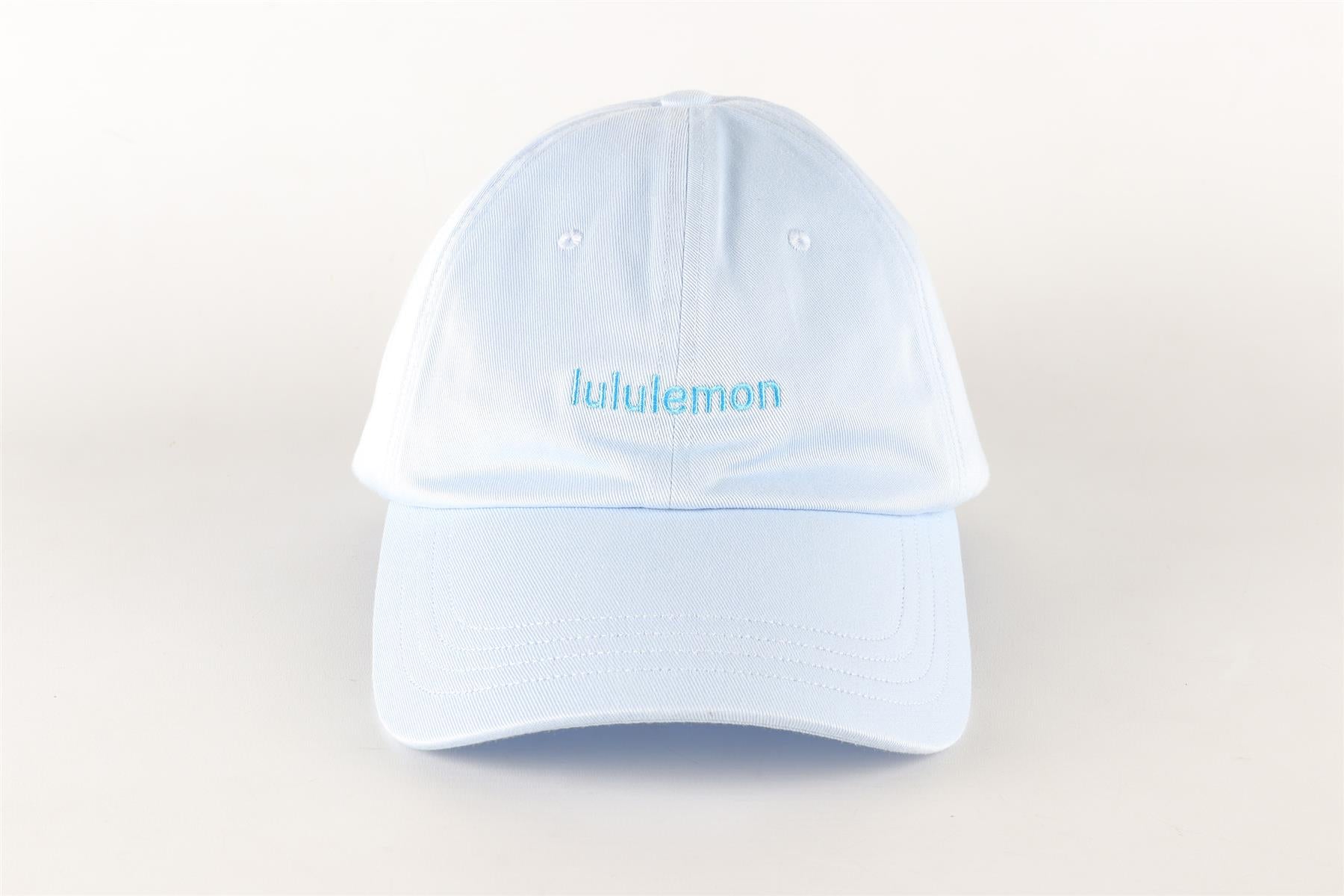 LULULEMON BLUE COTTON BASBEBALL CAP SMALL/MEDIUM