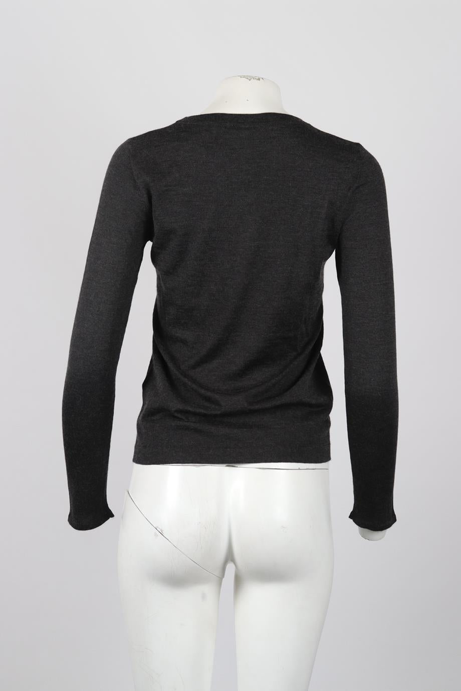 BRUNELLO CUCINELLI CASHMERE BLEND SWEATER MEDIUM