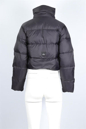 ALO YOGA BLACK SHELL JACKET SMALL