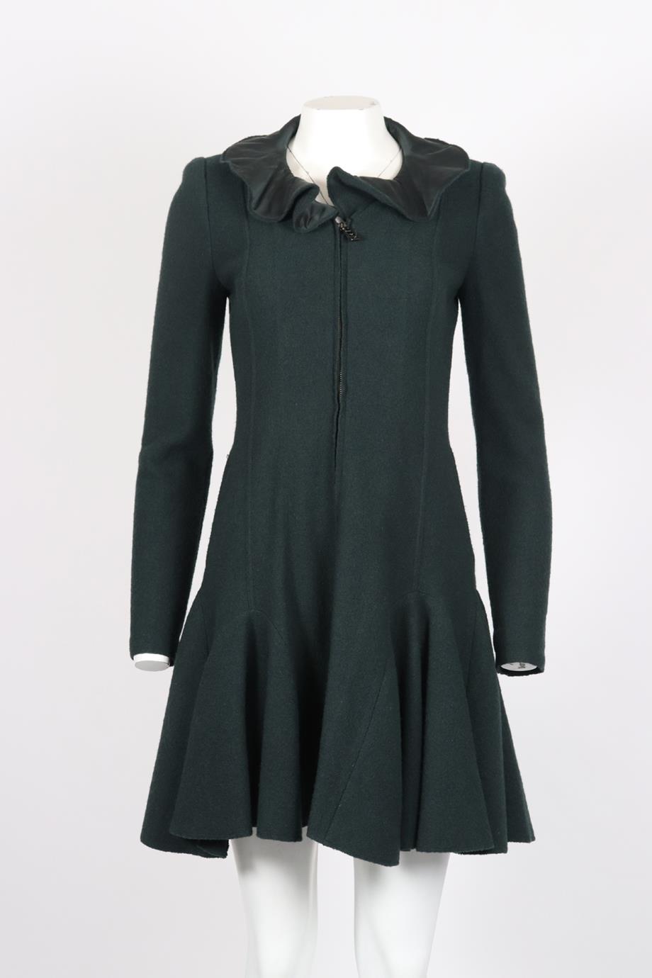 EMPORIO ARMANI WOOL MINI DRESS IT 40 UK 8