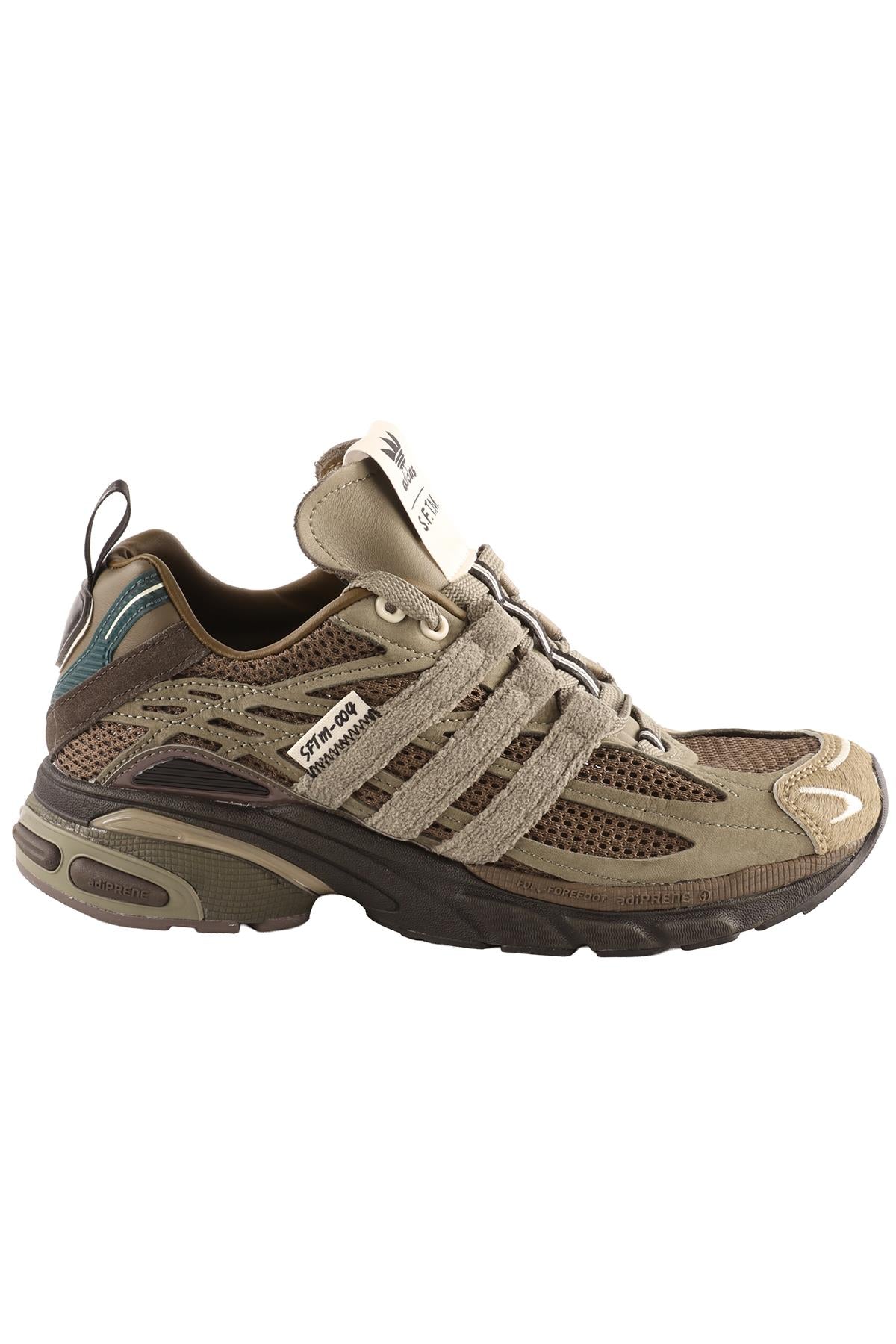 ADIDAS + SONG FOR THE MUTE KHAKI ADISTAR OLIVE SNEAKERS FR 38 2/3 UK 5.5 US 6