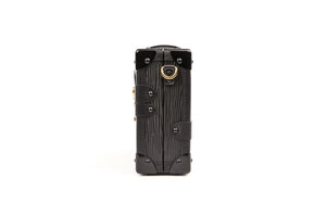LOUIS VUITTON BLACK 2017 PETITE MALLE EPI LEATHER CLUTCH
