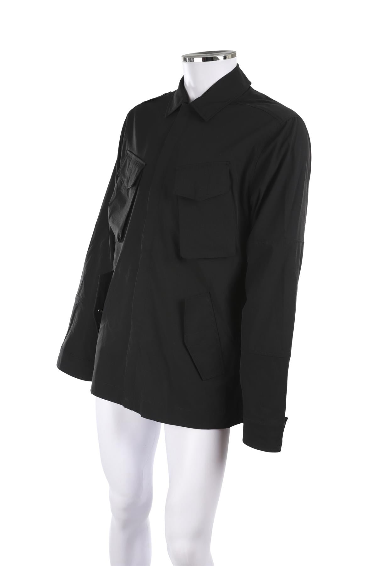 MA.STRUM BLACK NYLON JACKET XLARGE