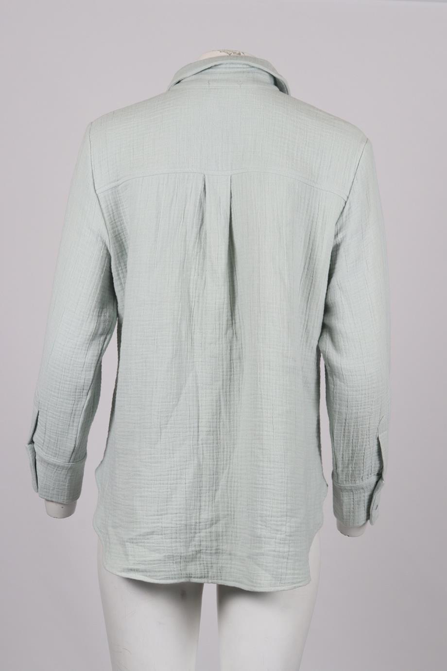 SABLYN COTTON BLEND SHIRT SMALL