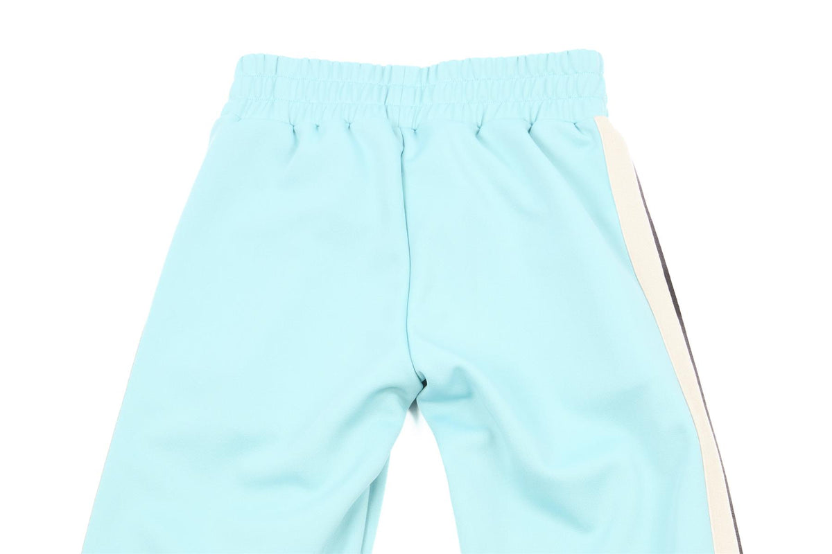 PALM ANGELS BLUE JERSEY TRACK PANTS XXSMALL